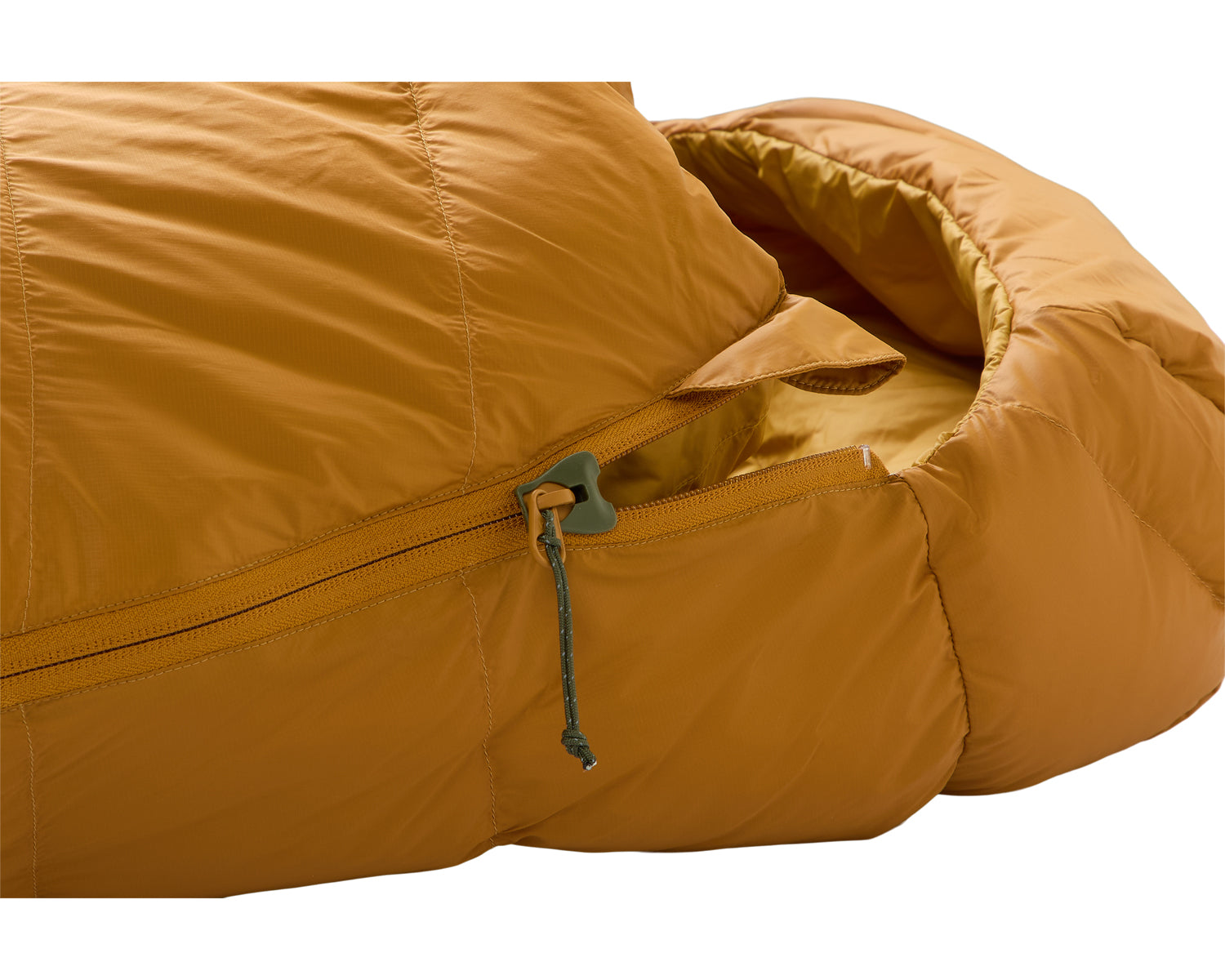 Iver +5° Mummy Slaapzak – Sea Buckthorn Brown
