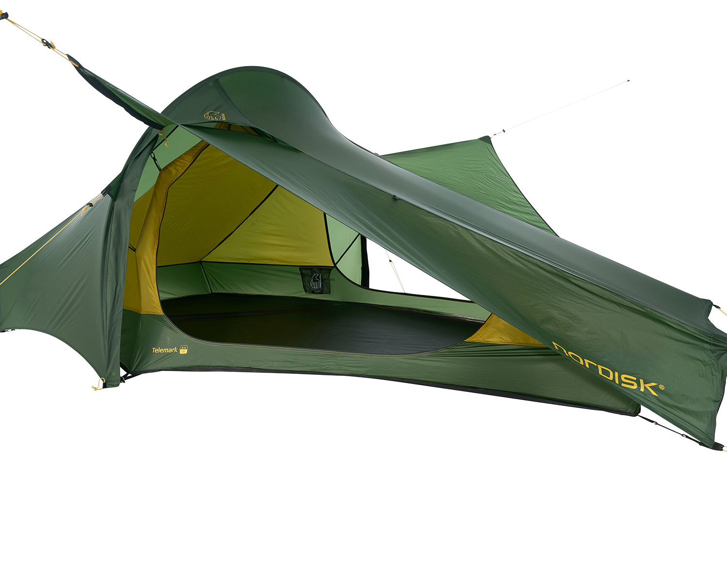 Telemark 2.2 LW (2.0) Tent - Black Forest Green 2 personen.