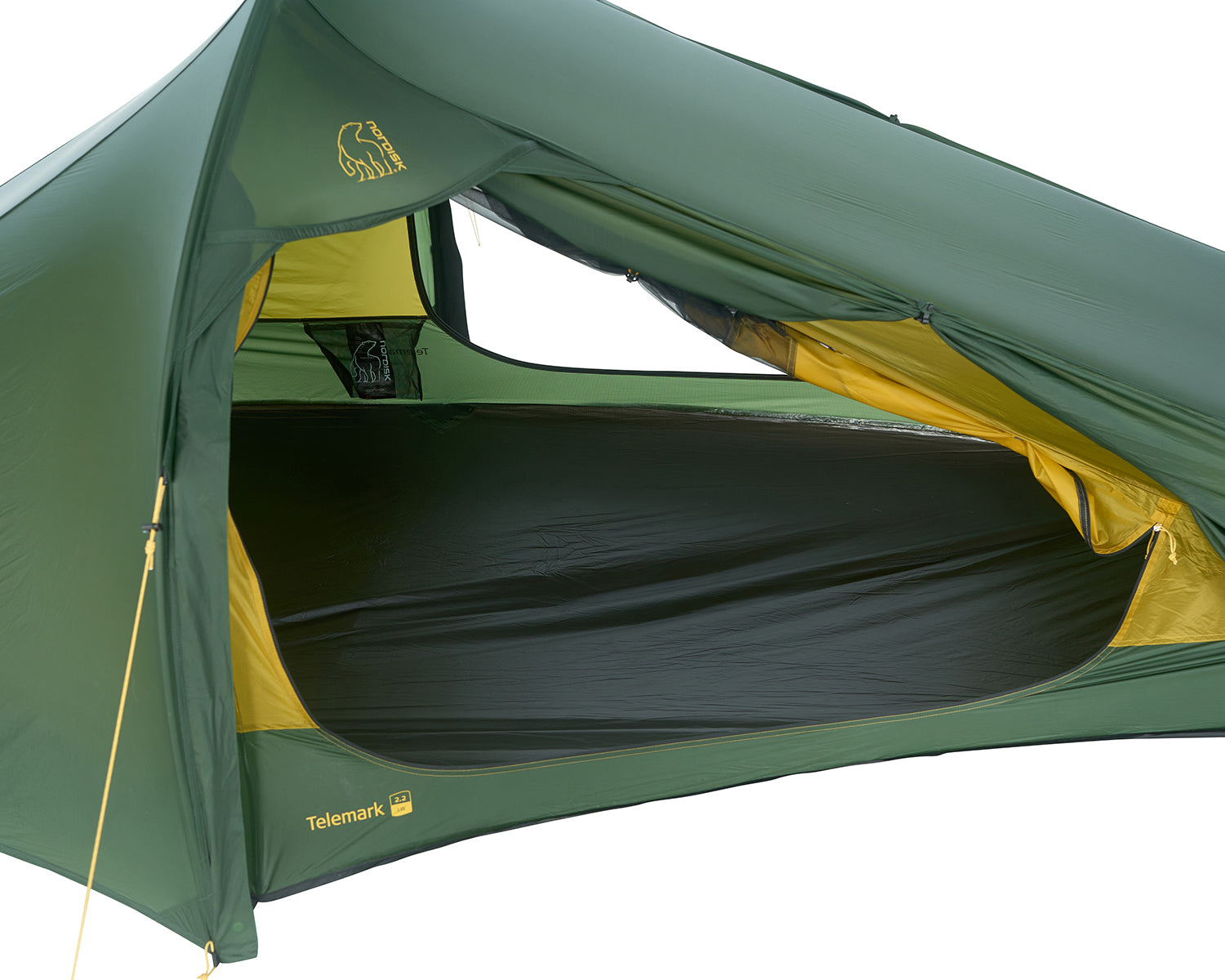 Telemark 2.2 LW (2.0) Tent - Black Forest Green 2 personen.