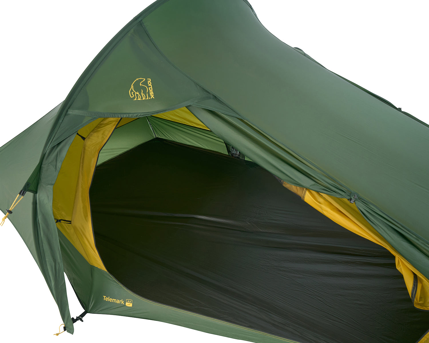 Telemark 2.2 LW (2.0) Tent - Black Forest Green 2 personen.