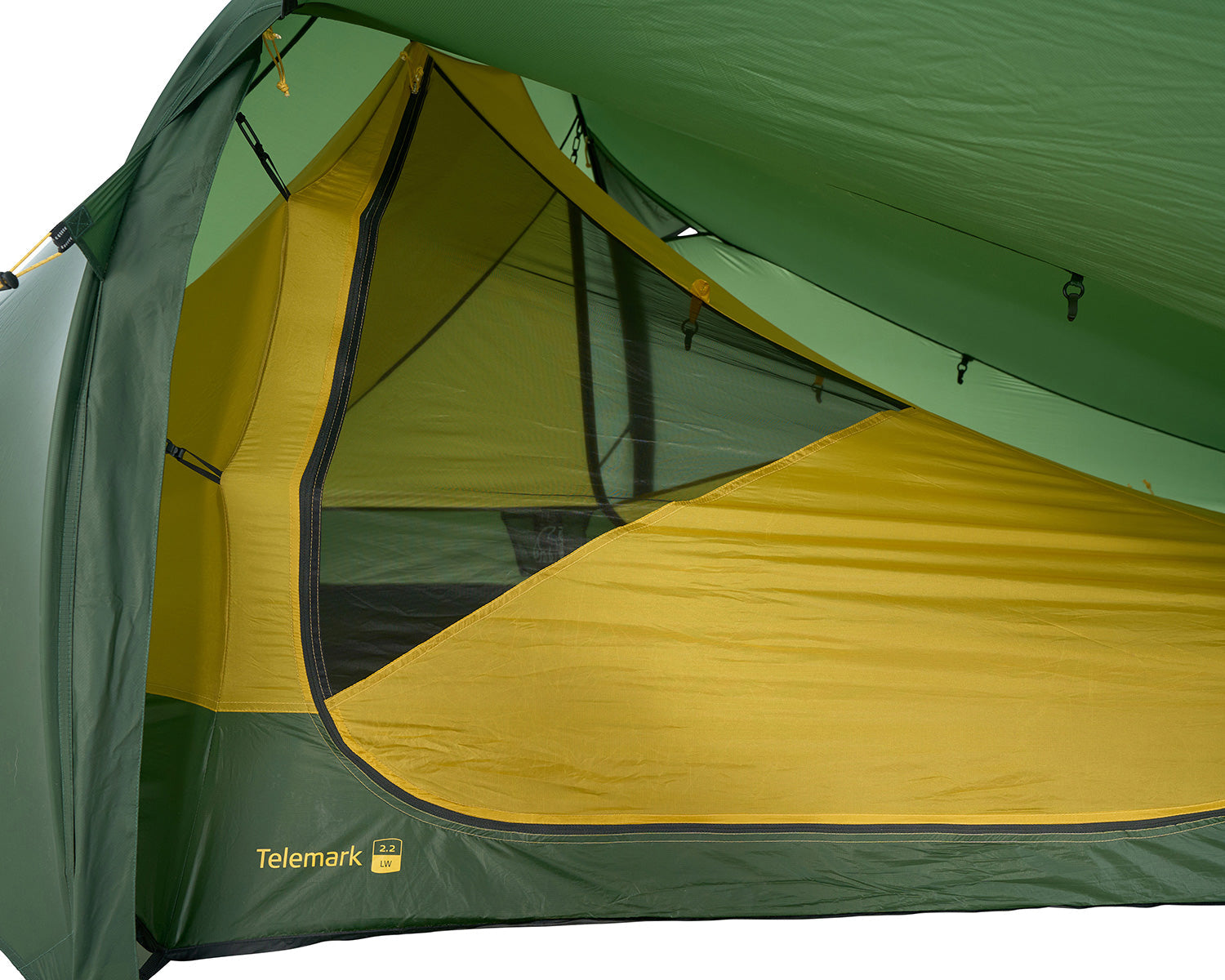 Telemark 2.2 LW (2.0) Tent - Black Forest Green 2 personen.