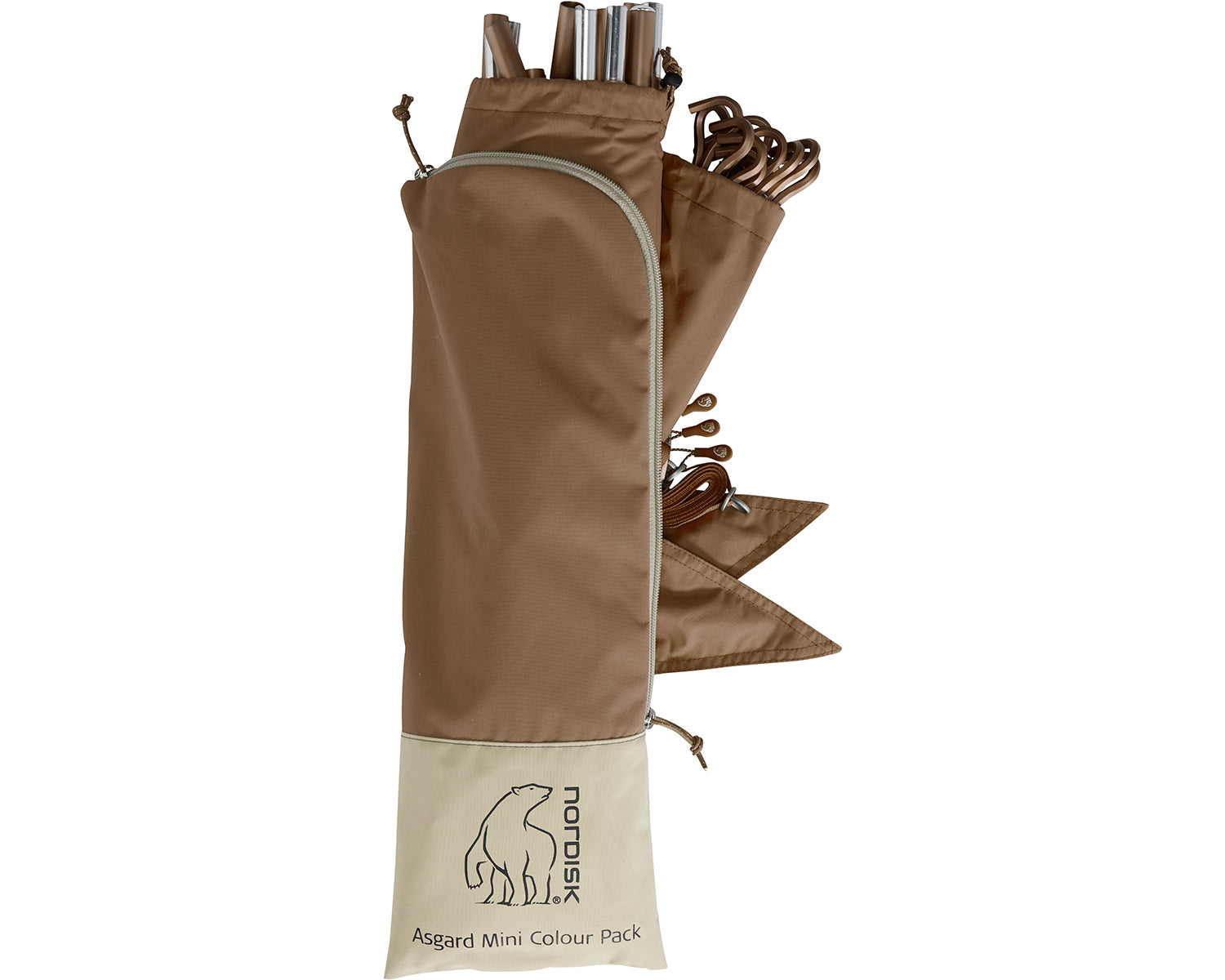 Asgard Tech Mini Tent - 2 personen | Dachshund Chocolate