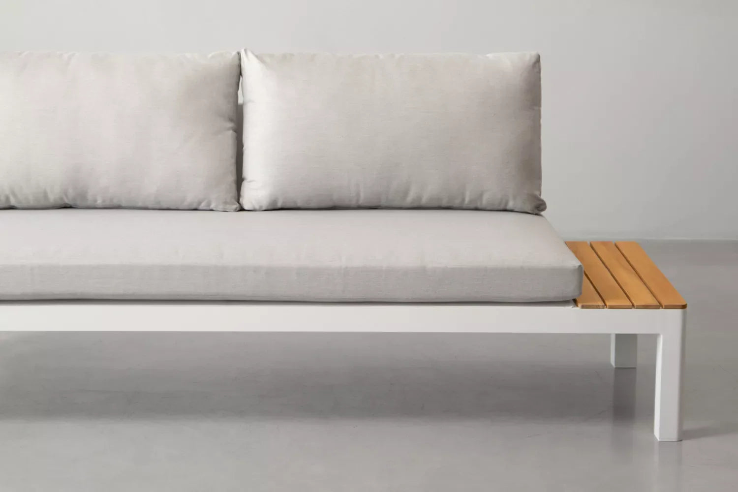 Bristol Hoek Loungeset (Steen) – Aardse neutrale tinten