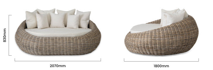 Patio Loungebed – Minimalistische vormgeving
