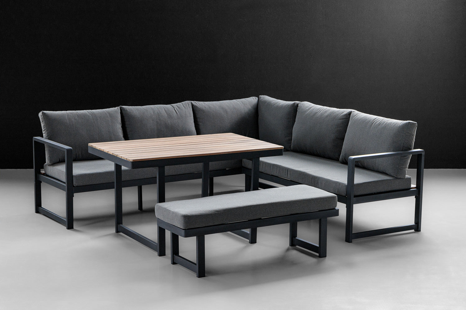 Moscow Hoek Loungeset – Modulaire buitenopstelling
