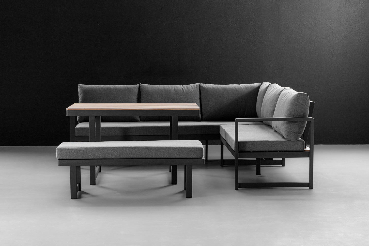 Moscow Hoek Loungeset – Modulaire buitenopstelling