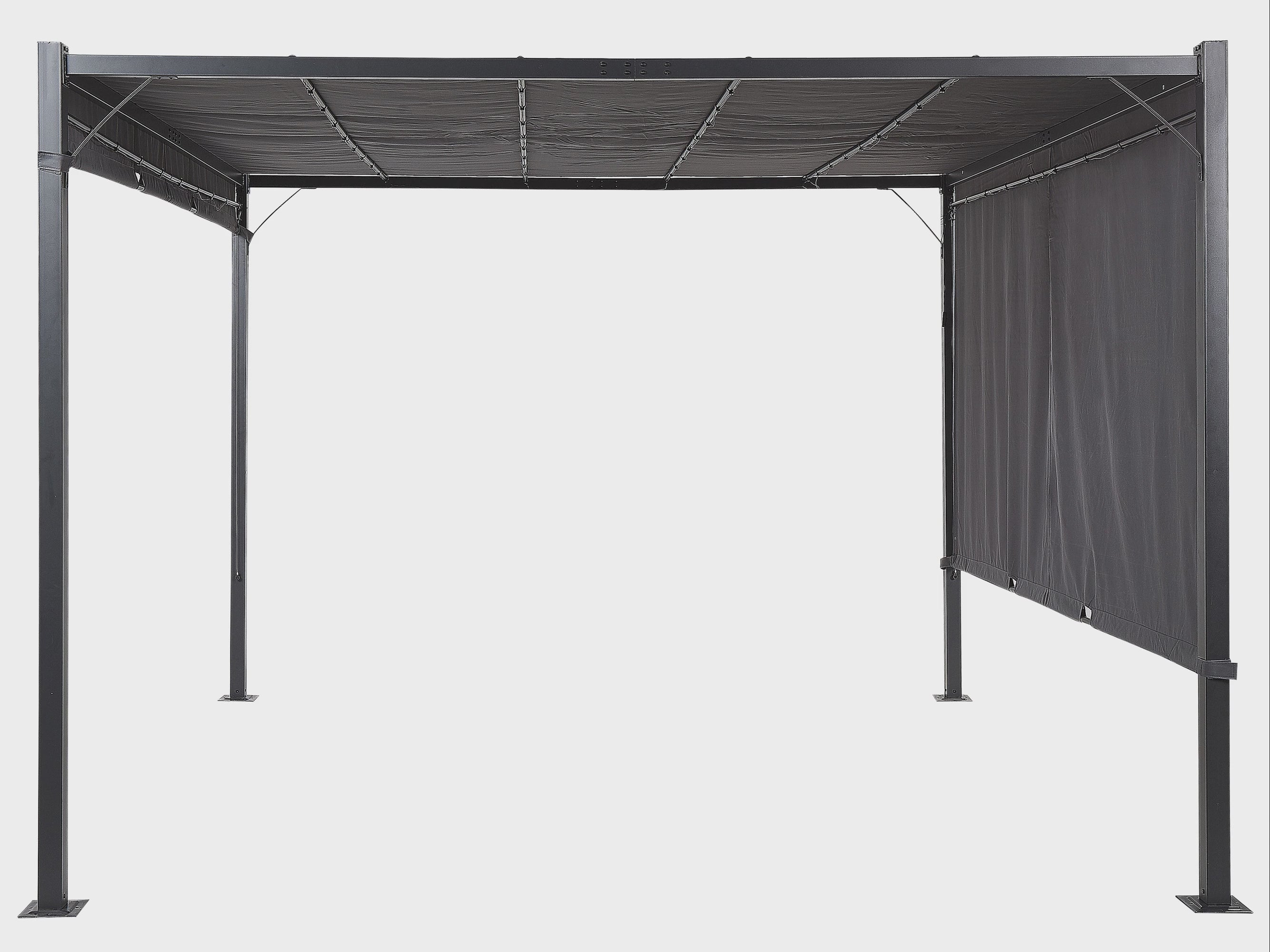 Smart Pergola LuxeShine | UV-Bestendig | Verstelbaar | LED lamp op zonne-energie