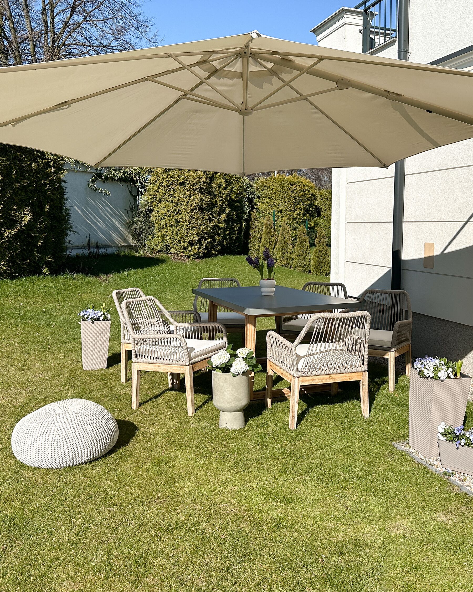 Set van 2 Buitenstoelen | UV-bestendig | Incl. Kussens