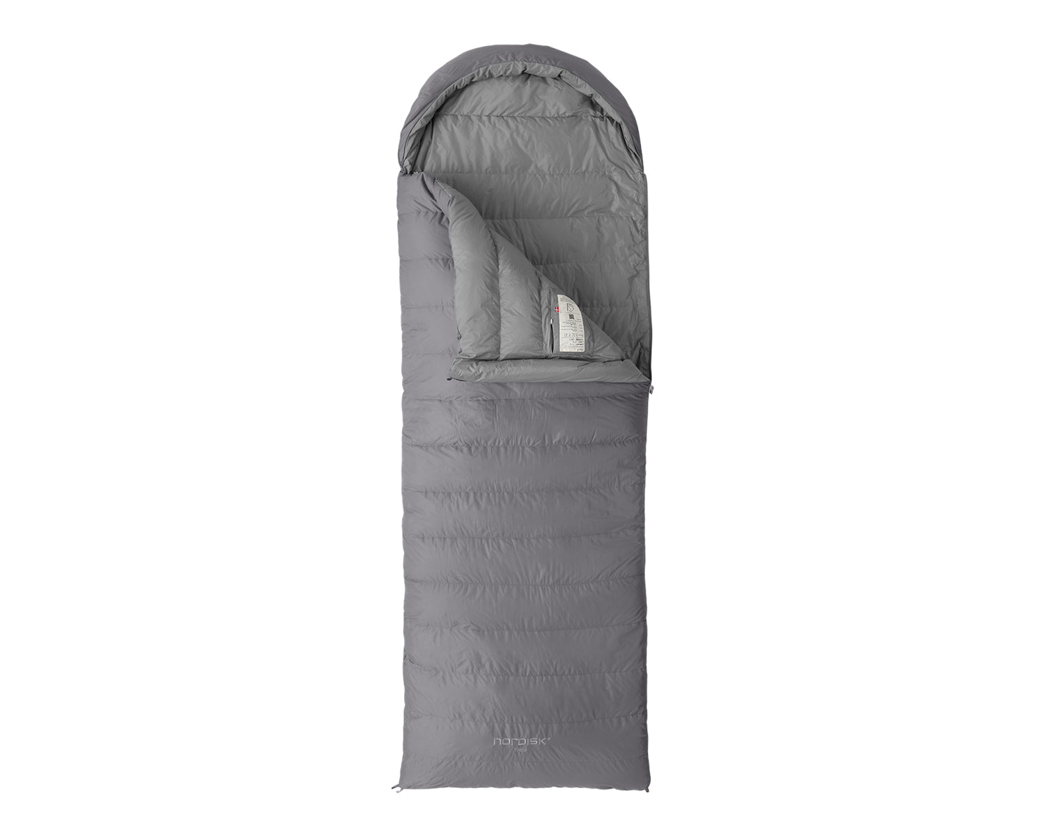 Freja -5° Quilt Slaapzak – Silver Grey Filigree