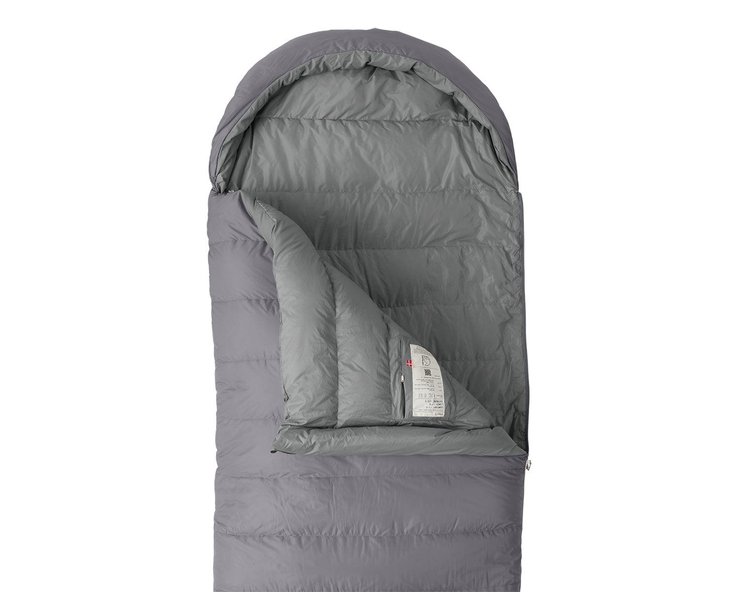 Freja -5° Quilt Slaapzak – Silver Grey Filigree