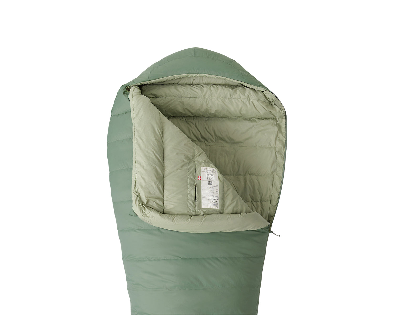 Ides -5° Mummy Slaapzak – Hedge Green