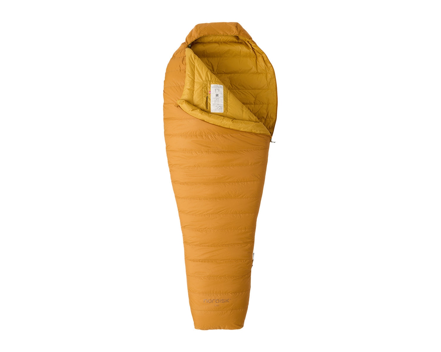 Iver +5° Mummy Slaapzak – Sea Buckthorn Brown