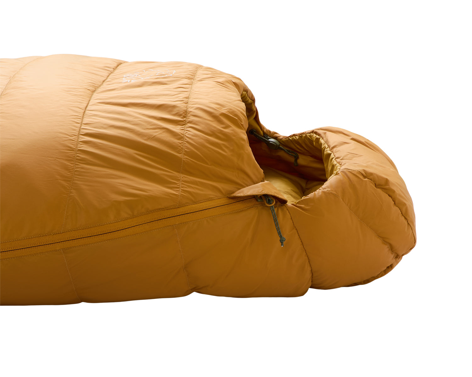 Iver +5° Mummy Slaapzak – Sea Buckthorn Brown