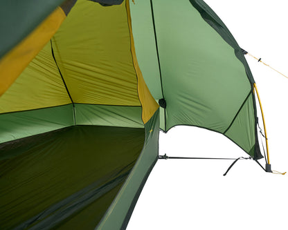Telemark 1 LW (2.0) Tent - Black Forest Green - 1/2 personen.