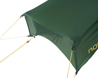 Telemark 1 LW (2.0) Tent - Black Forest Green - 1/2 personen.