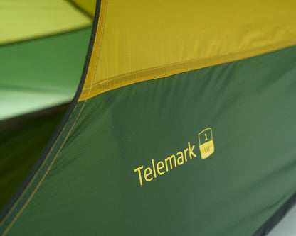 Telemark 1 LW (2.0) Tent - Black Forest Green - 1/2 personen.