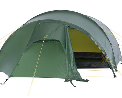 Oppland 3 LW (2.0) Tent - Black Forest Green - 3/4 personen.