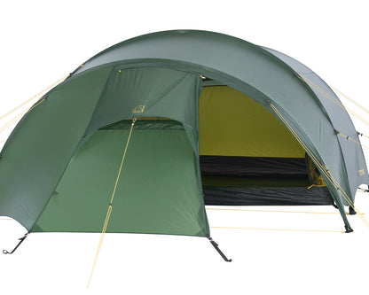 Oppland 3 LW (2.0) Tent - Black Forest Green - 3/4 personen.