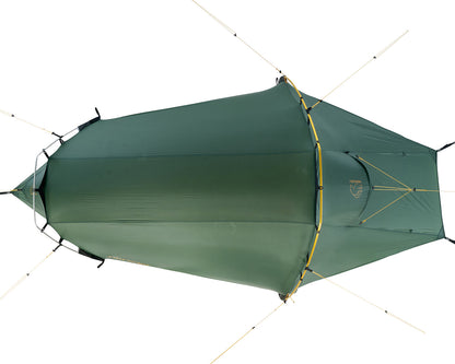 Svalbard 1 SI (2.0) Tent - Deep Forest Green - 1-2 personen.