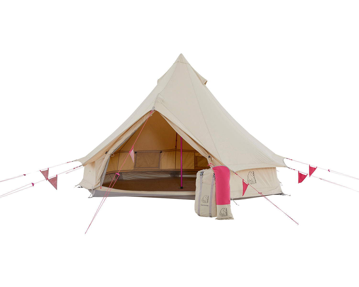 Asgard Tech Mini Tent - 2 personen | Azalea Cherry Pink