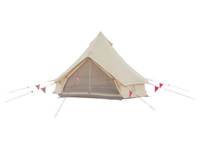 Asgard Tech Mini Tent - 2 personen | Azalea Cherry Pink