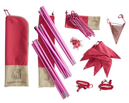 Asgard Tech Mini Tent - 2 personen | Azalea Cherry Pink