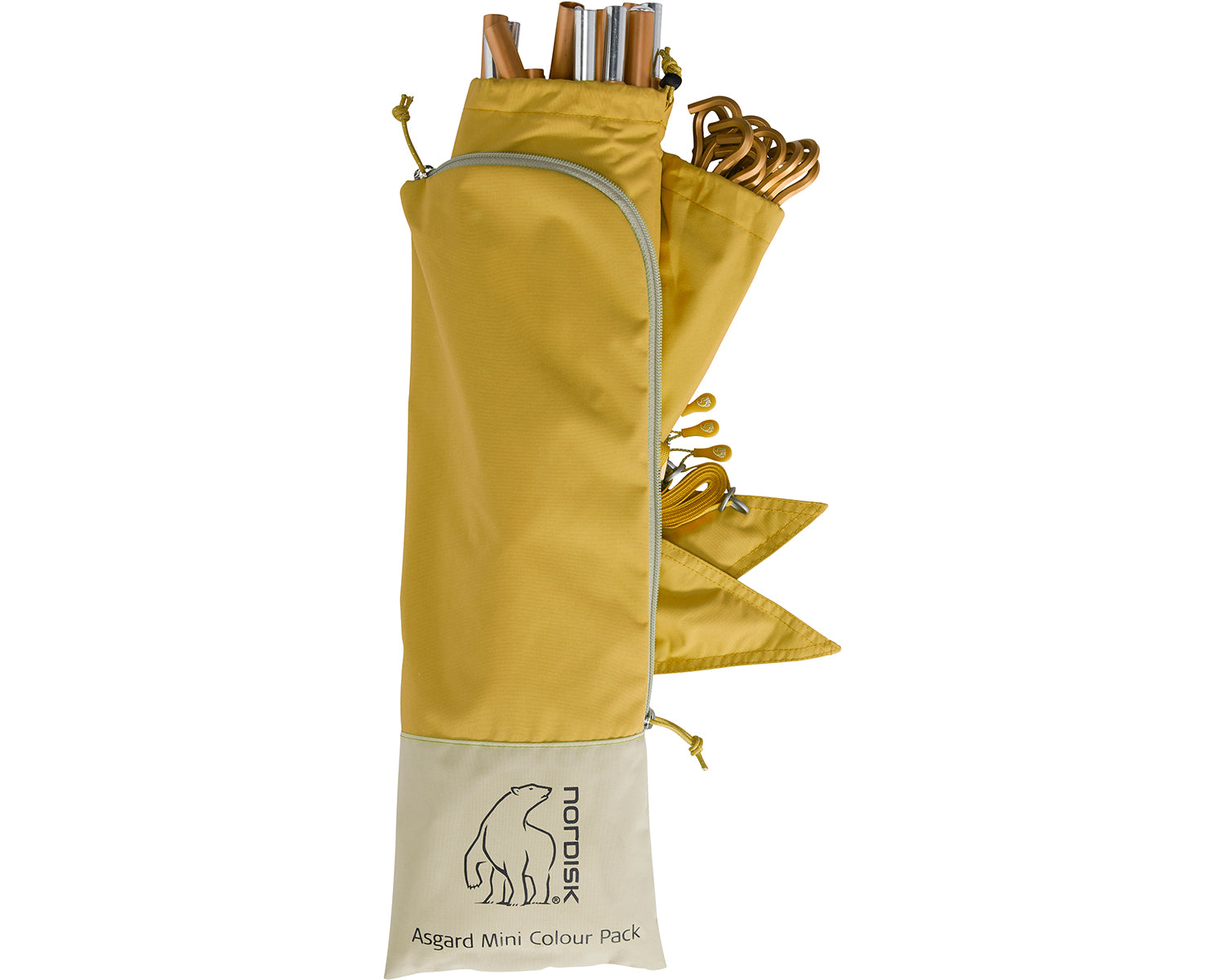 Asgard Tech Mini Tent - 2 personen | Mustard Yellow