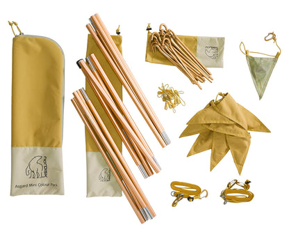 Asgard Tech Mini Tent - 2 personen | Mustard Yellow