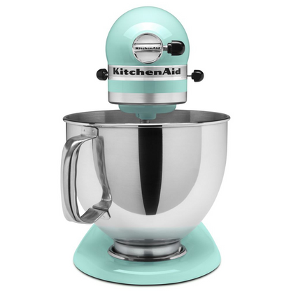 KitchenAid Artisan Seria 5 l – Mikser stojący z przechylaną głowicą – (Lodowy Niebieski)(