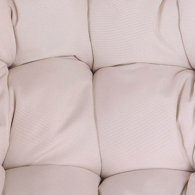 Luxe Hangstoel met Standaard – In natuurtint