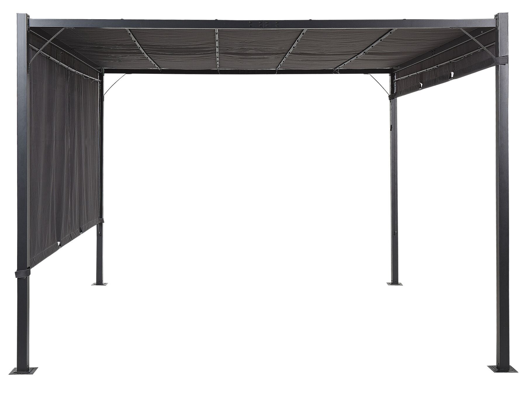 Smart Pergola LuxeShine | UV-Bestendig | Verstelbaar | LED lamp op zonne-energie