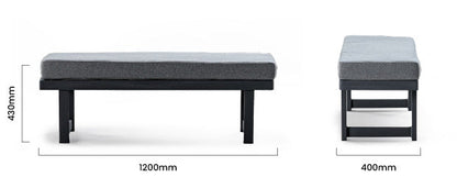 Moscow Hoek Loungeset – Modulaire buitenopstelling