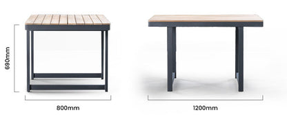 Moscow Hoek Loungeset – Modulaire buitenopstelling