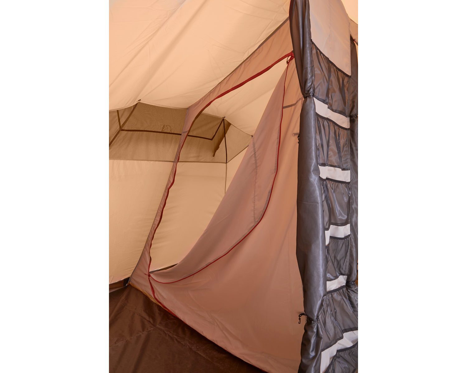 Reisa 6 PU Tent - Cashew Brown - 6 personen.