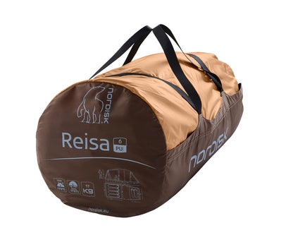 Reisa 6 PU Tent - Cashew Brown - 6 personen.
