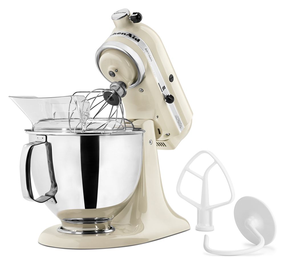 KitchenAid Artisan Seria 5 l – Mikser stojący z przechylaną głowicą – (Krem Migdałowy)