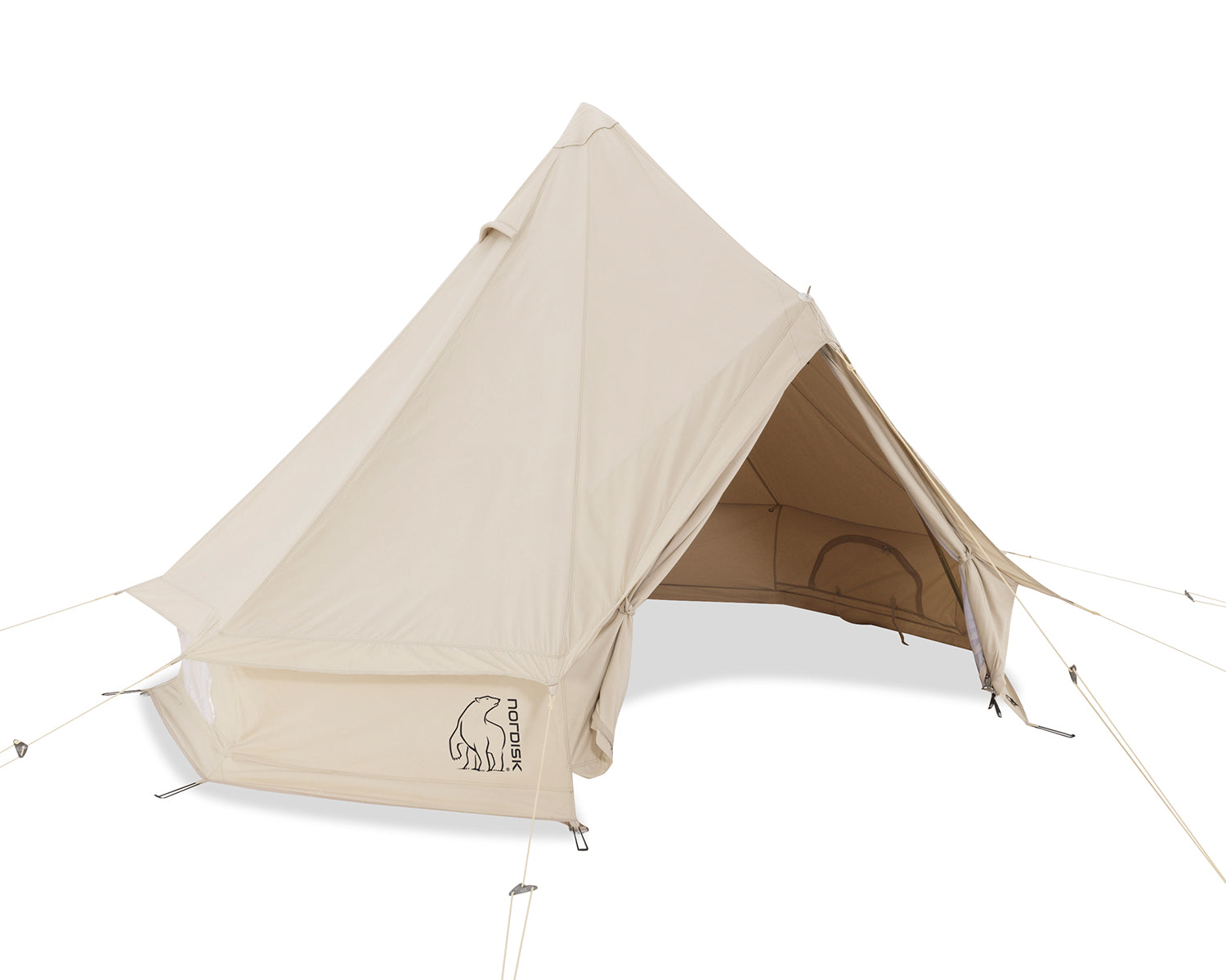 Asgard 12.6 Glamping Tent - 12.6 m² | 6 personen | Natuurlijk