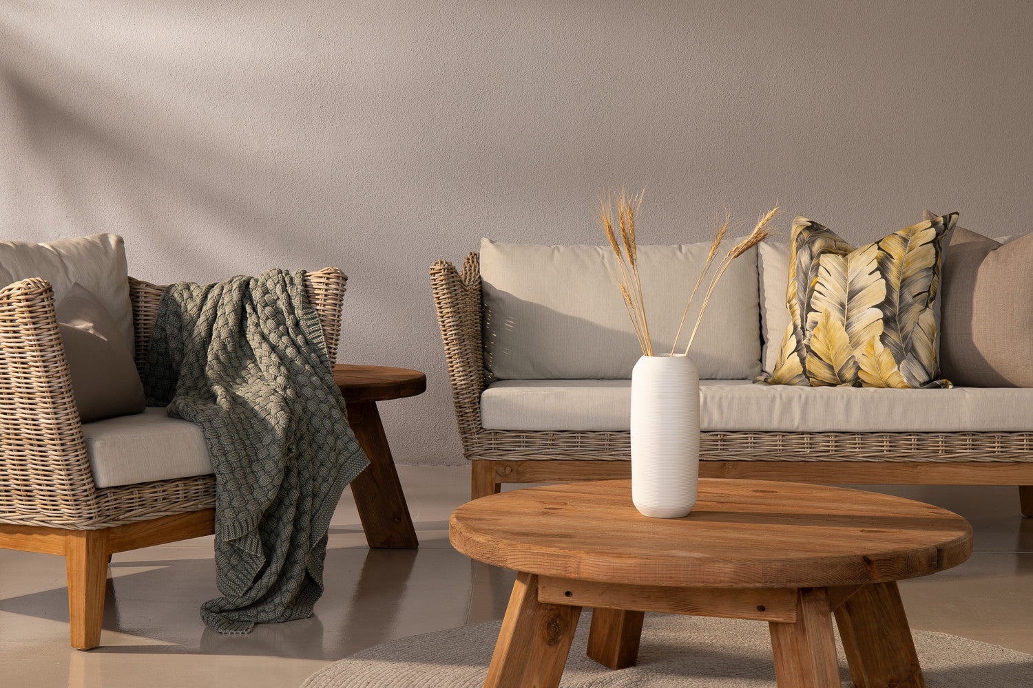 Brisbane Patio Loungeset – Modern lineair ontwerp