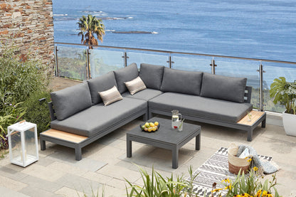 Bristol Hoek Loungeset – Brits geïnspireerd comfort