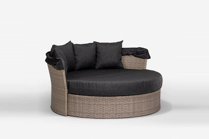 Burma Patio Loungebed (Steen) – Resortstijl ontspanning