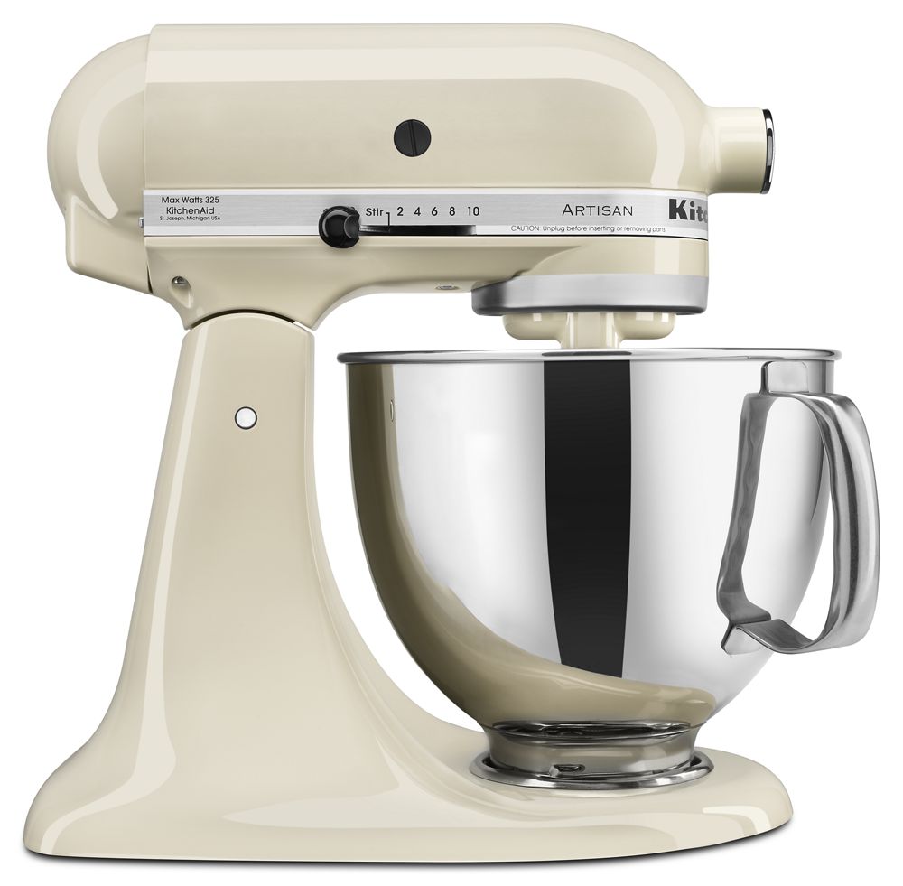 KitchenAid Artisan Seria 5 l – Mikser stojący z przechylaną głowicą – (Krem Migdałowy)