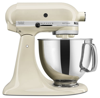 KitchenAid Artisan Seria 5 l – Mikser stojący z przechylaną głowicą – (Krem Migdałowy)