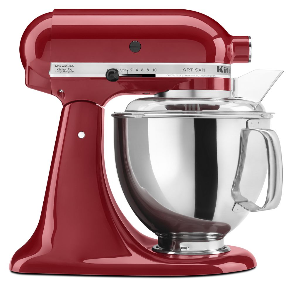 KitchenAid Artisan Seria 5 l – Mikser stojący z przechylaną głowicą – (Czerwony Empire)