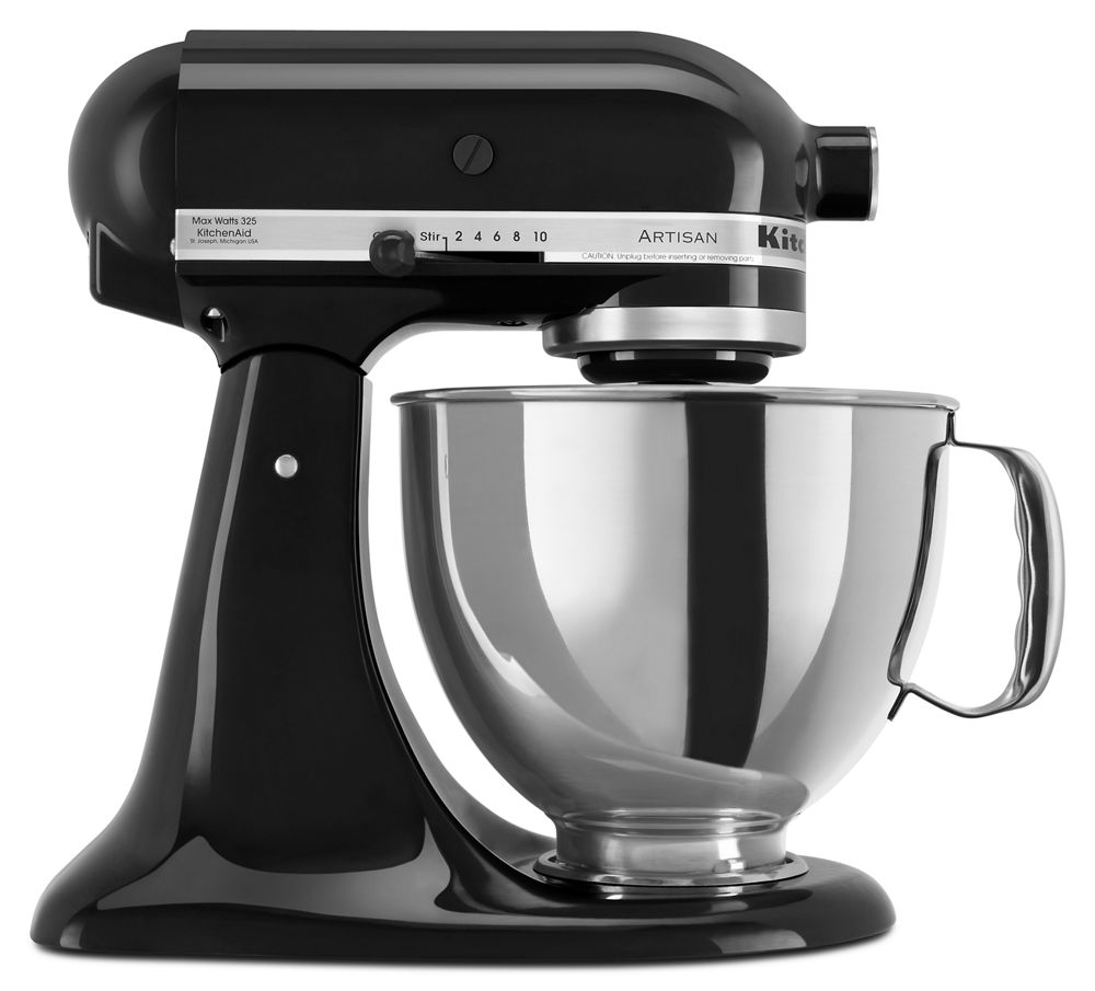 KitchenAid Artisan Seria 5 l – Mikser stojący z przechylaną głowicą – (Czarny Onyks)