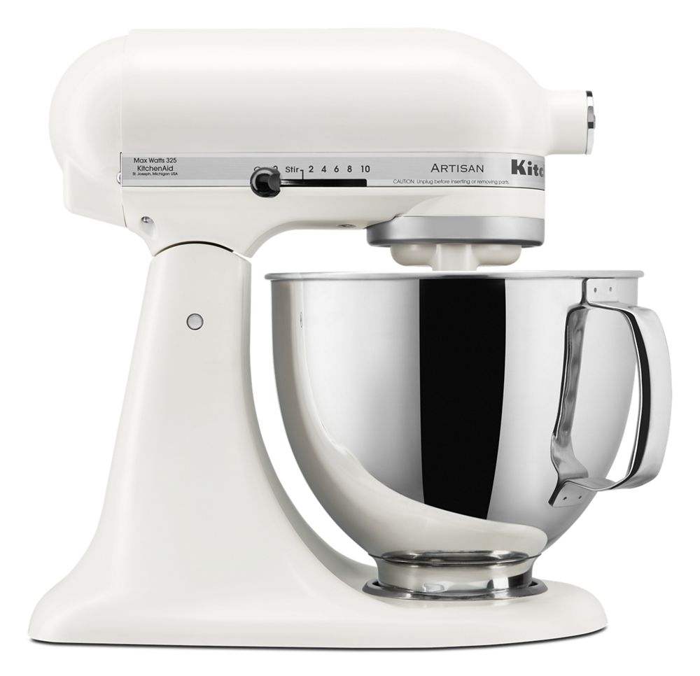 KitchenAid Artisan Seria 5 l – Mikser stojący z przechylaną głowicą – (Biały)