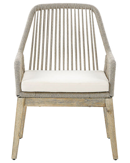 Set van 2 Buitenstoelen | UV-bestendig | Incl. Kussens