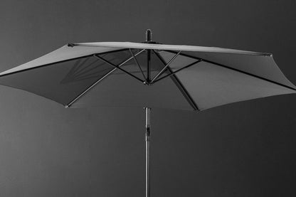 Miami Zweefparasol (Grijs) – Moderne schaduwoplossing