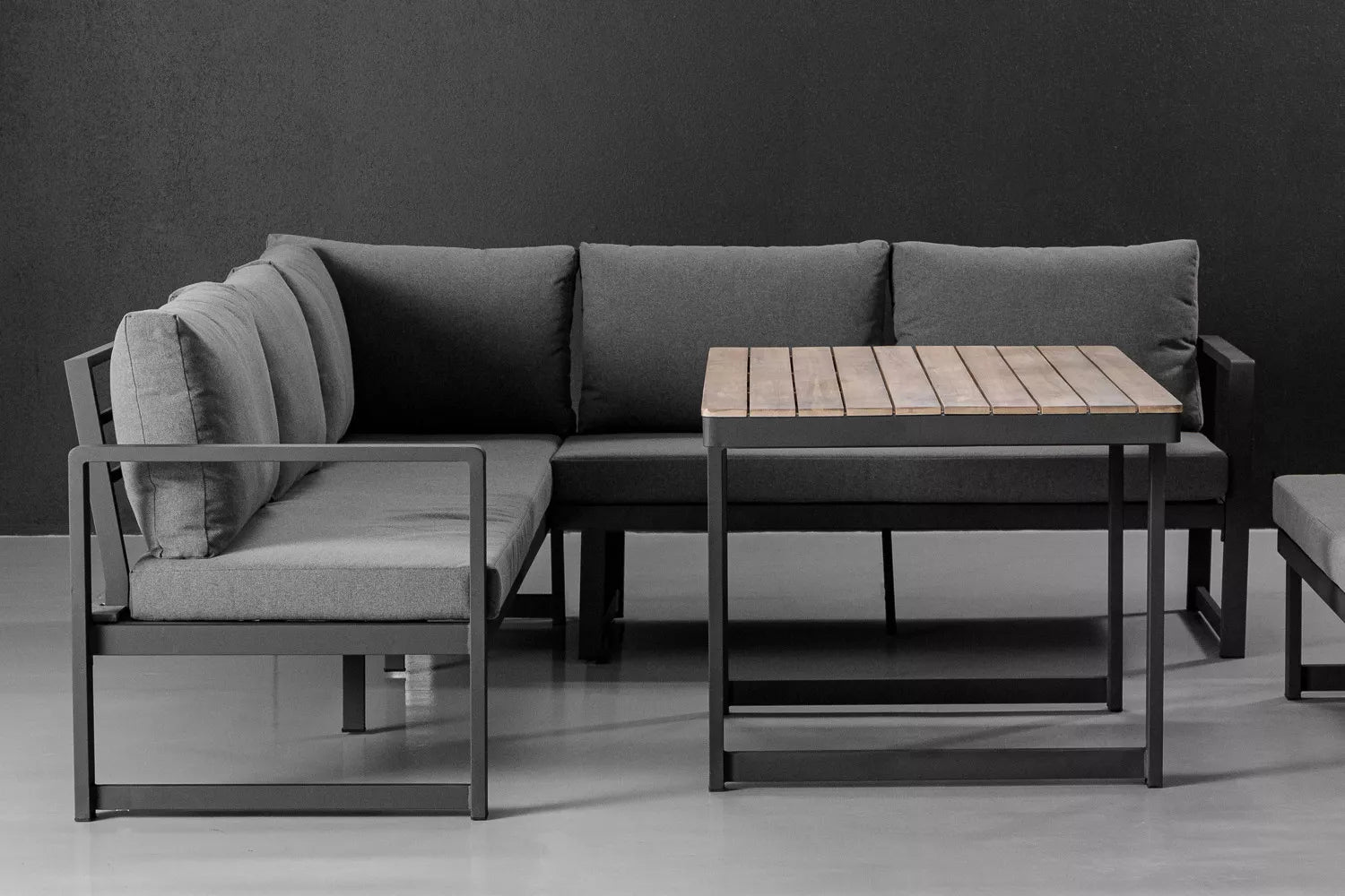 Moscow Hoek Loungeset – Modulaire buitenopstelling