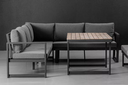 Moscow Hoek Loungeset – Modulaire buitenopstelling