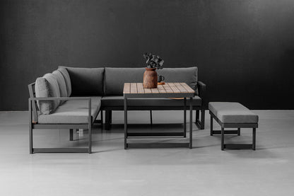 Moscow Hoek Loungeset – Modulaire buitenopstelling